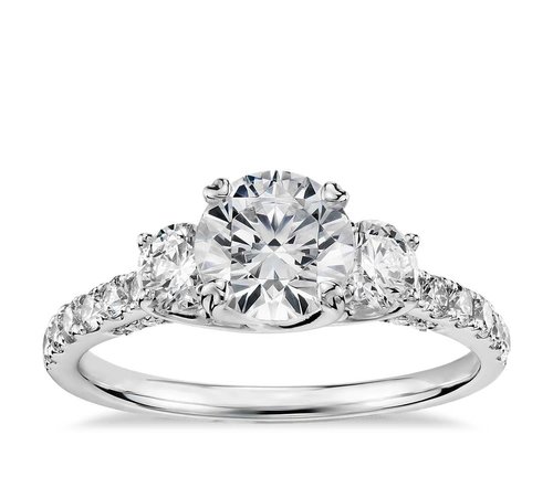 Three Stone Engagement Rings