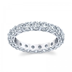 Round Diamond Eternity Band