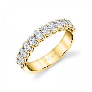 Oval Shaped Wedding Ring - 1.50 CT