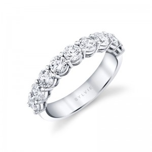 Round Shaped Wedding Ring - 1.35 CT