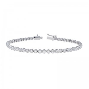 Diamond Bezel Tennis Bracelet