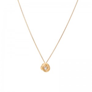 18K Yellow Gold and Diamond Pendant BY Marco Bicego