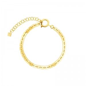 18K Yellow Gold Foundation Chain Bracelet