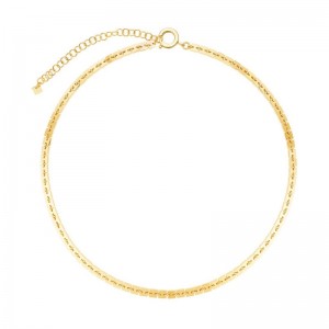 18K Yellow Gold Foundation Chain Necklace