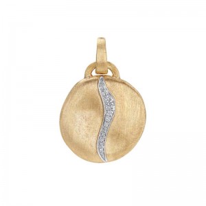 18K Diamond Accent Large Pendant By Marco Bicego