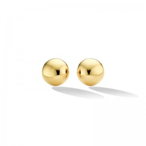 18K Yellow Gold Psyche Medium Stud Earrings