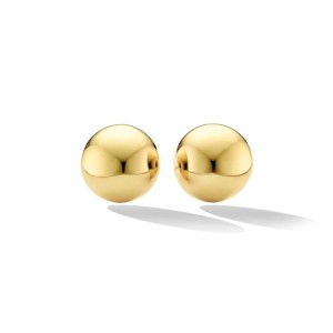 18K Yellow Gold Psyche Large Stud Earrings