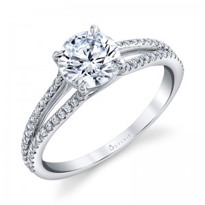 Split Shank Engagement Ring - Janine