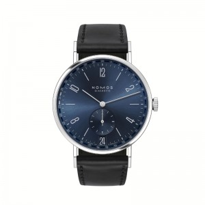 NOMOS Glashütte Tangente 2Date Blue Watch