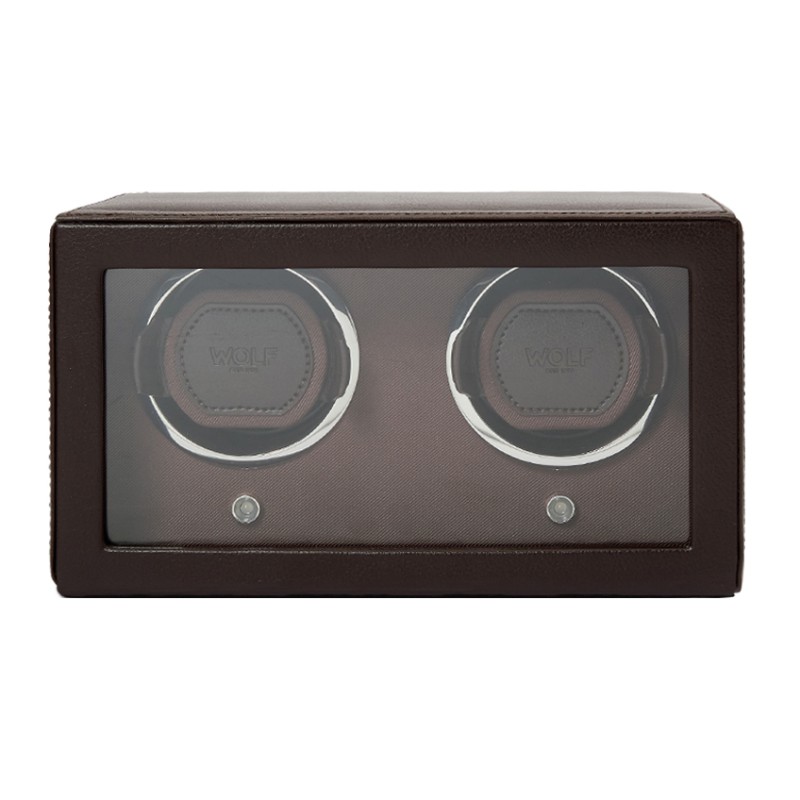 Cub Double Watch Winder with Cover