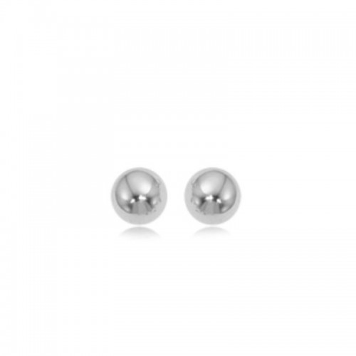 Sterling Silver Ball Earrings By PD Collection
