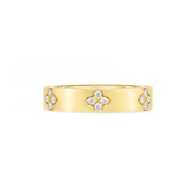 18k Diamond Love In Verona Narrow Ring BY Roberto Coin