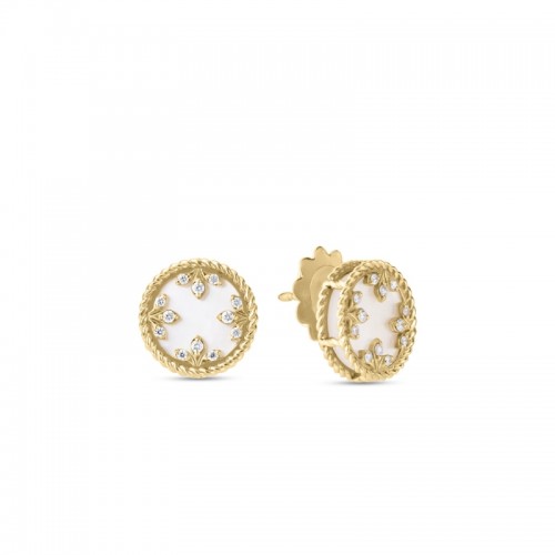 18K Yellow Gold Venetian Medallion Ring Reversible Ring