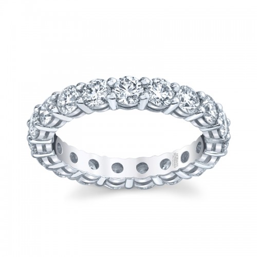 Round Diamond Eternity Band