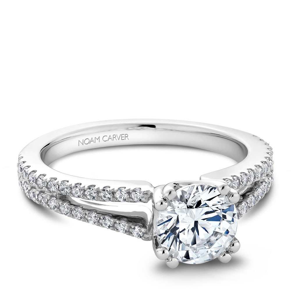 Noam Carver Semi Mount Engagement Ring