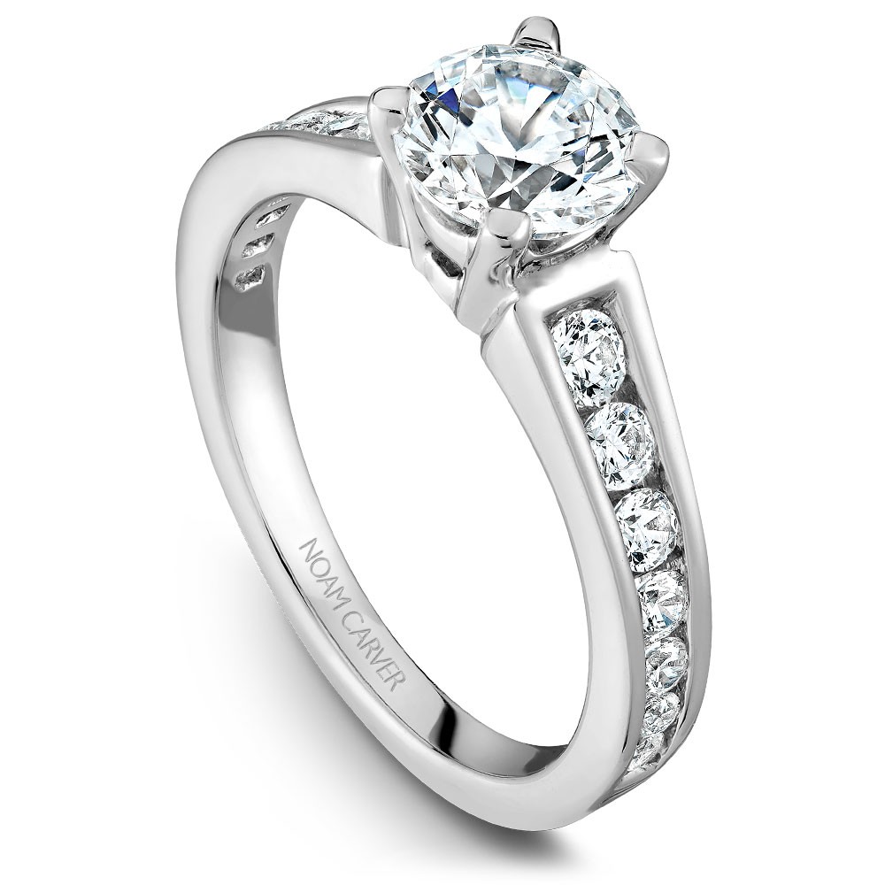 Noam Carver Semi Mount Engagement Ring