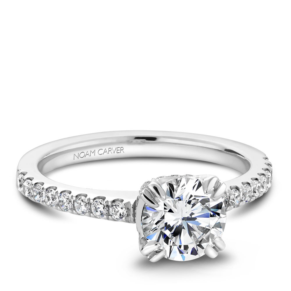Noam Carver Semi Mount Engagement Ring