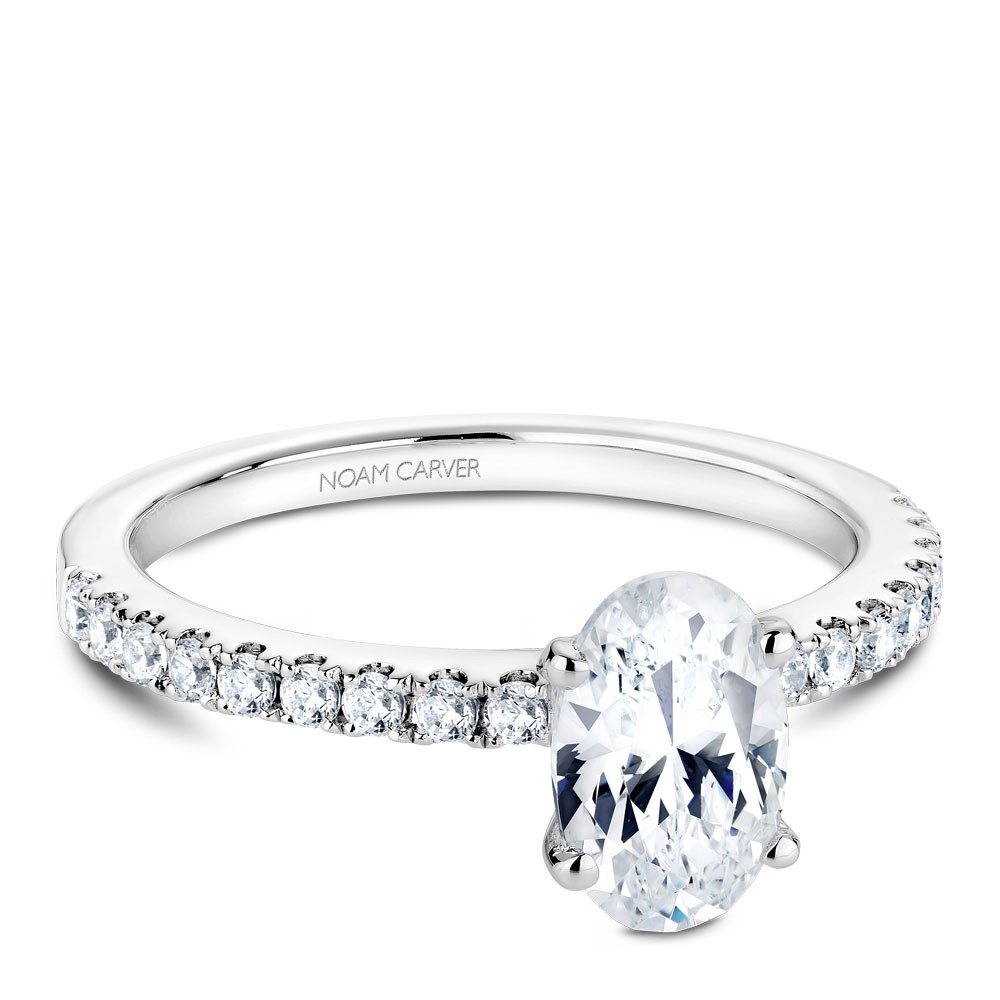 Noam Carver Semi Mount Engagement Ring