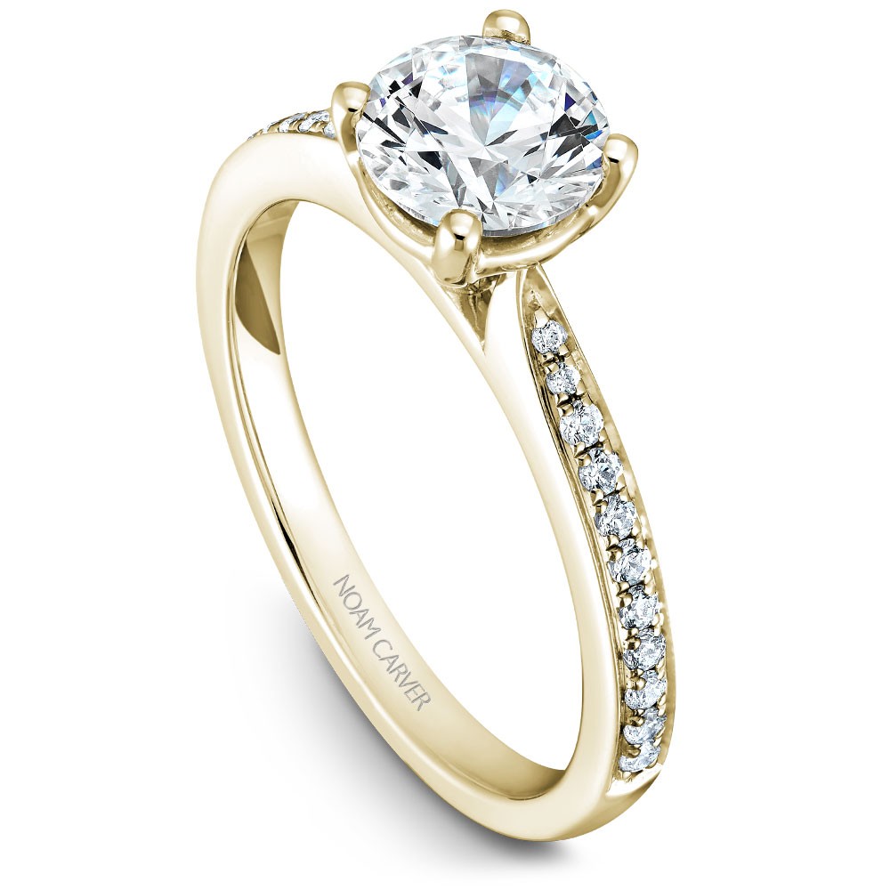 Noam Carver Semi Mount Engagement Ring