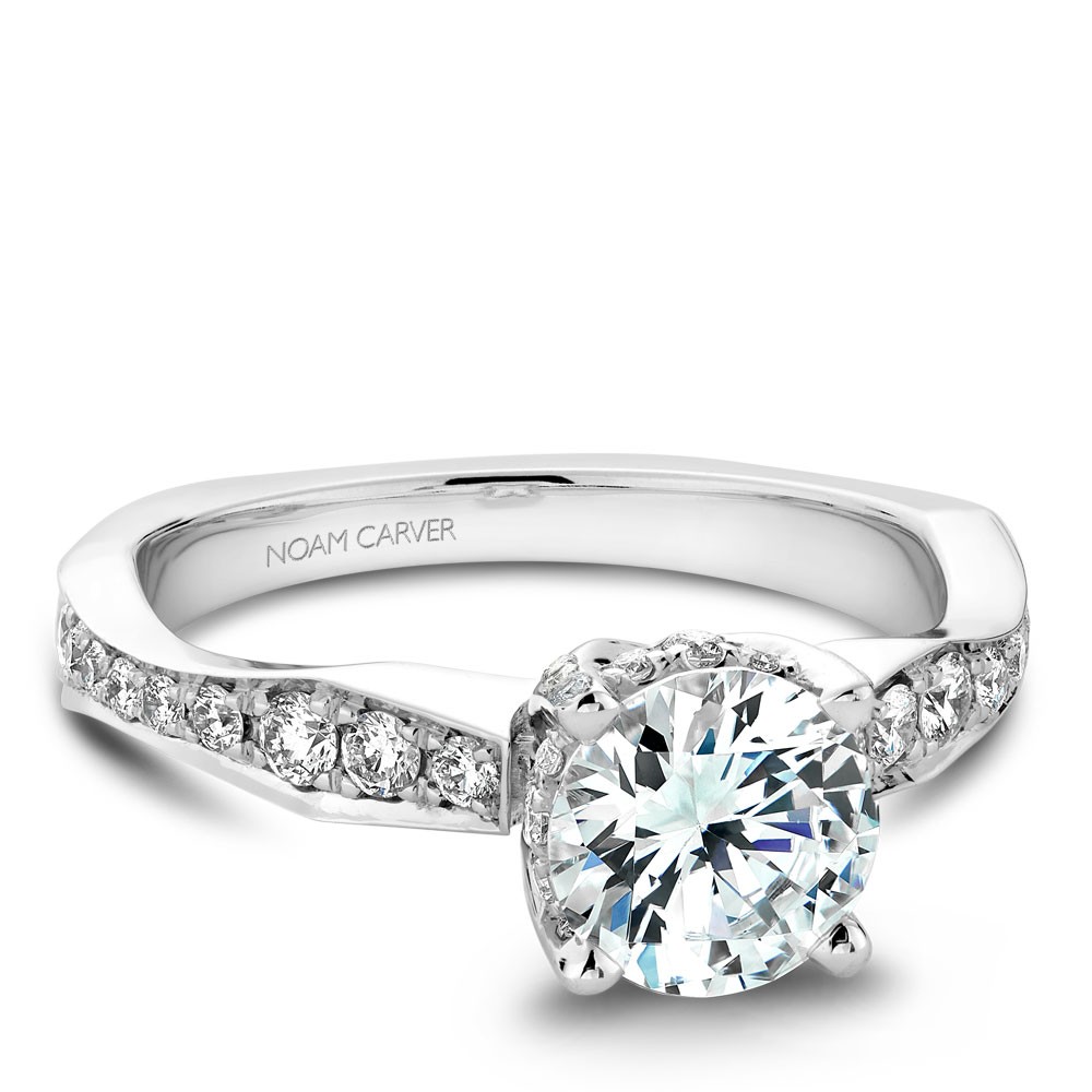 Noam Carver Semi Mount Engagement Ring