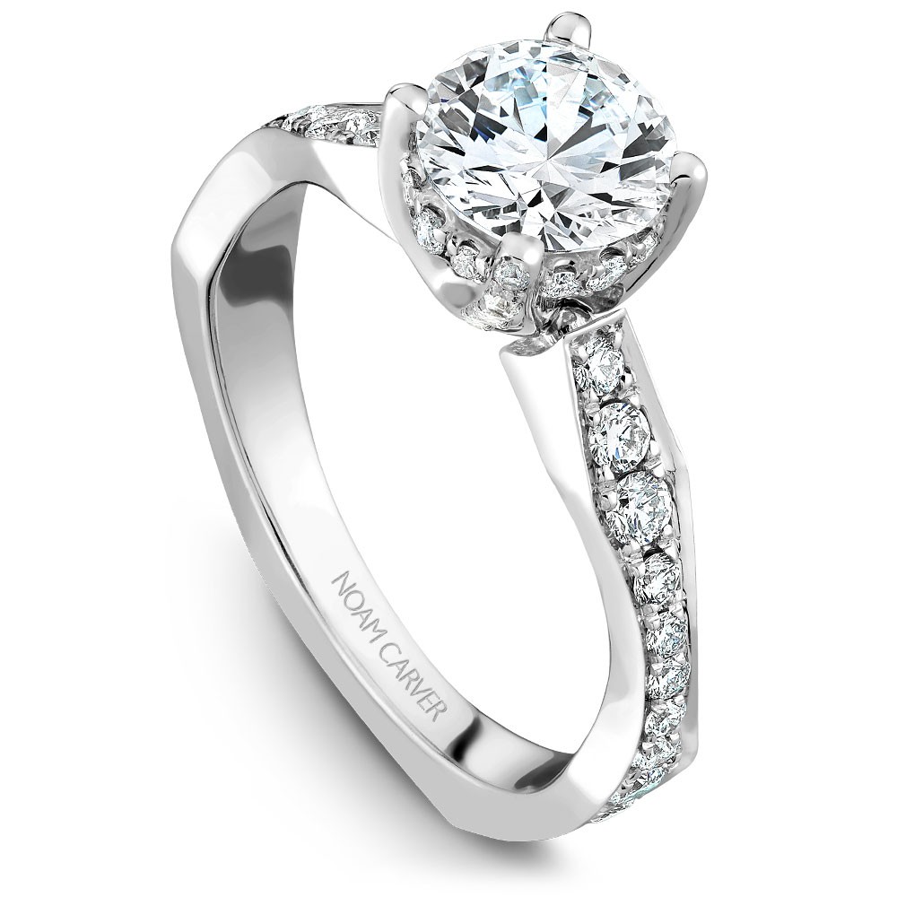 Noam Carver Semi Mount Engagement Ring