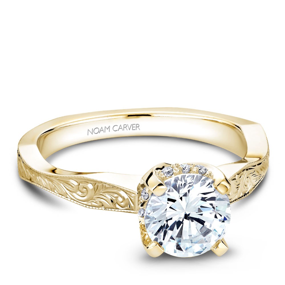 Noam Carver Semi Mount Engagement Ring