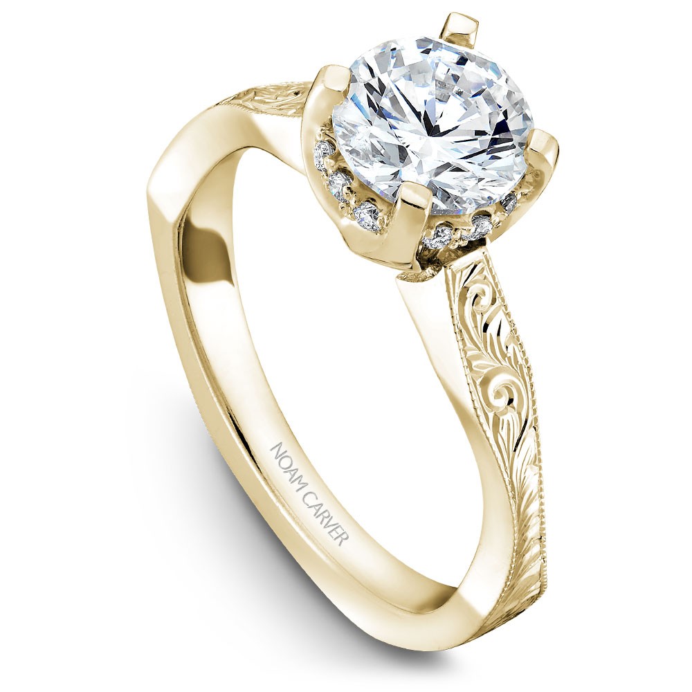Noam Carver Semi Mount Engagement Ring