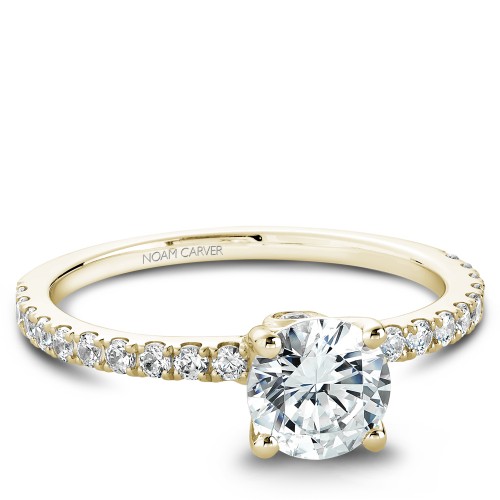 Noam Carver Semi Mount Engagement Ring