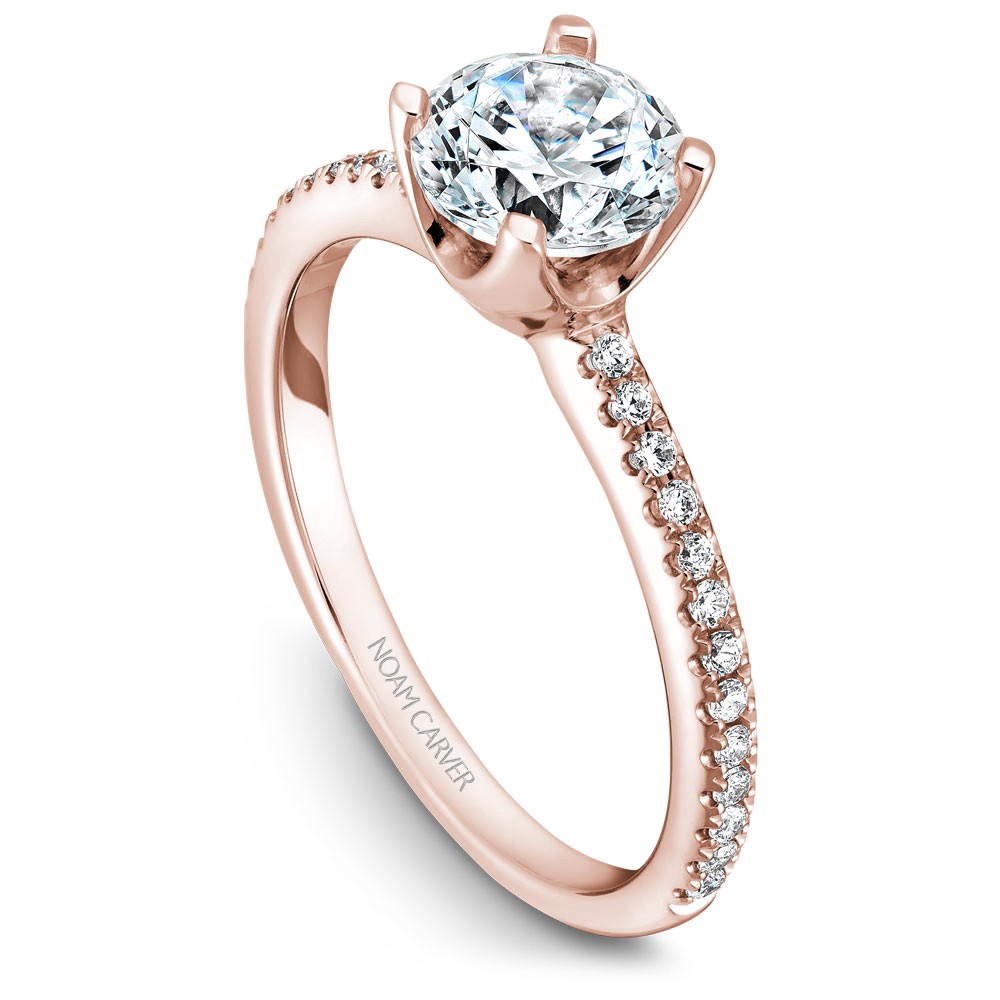 Noam Carver Semi Mount Engagement Ring
