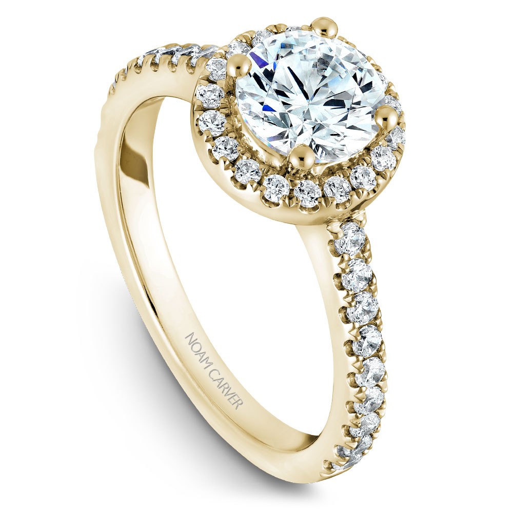 Noam Carver Semi Mount Engagement Ring