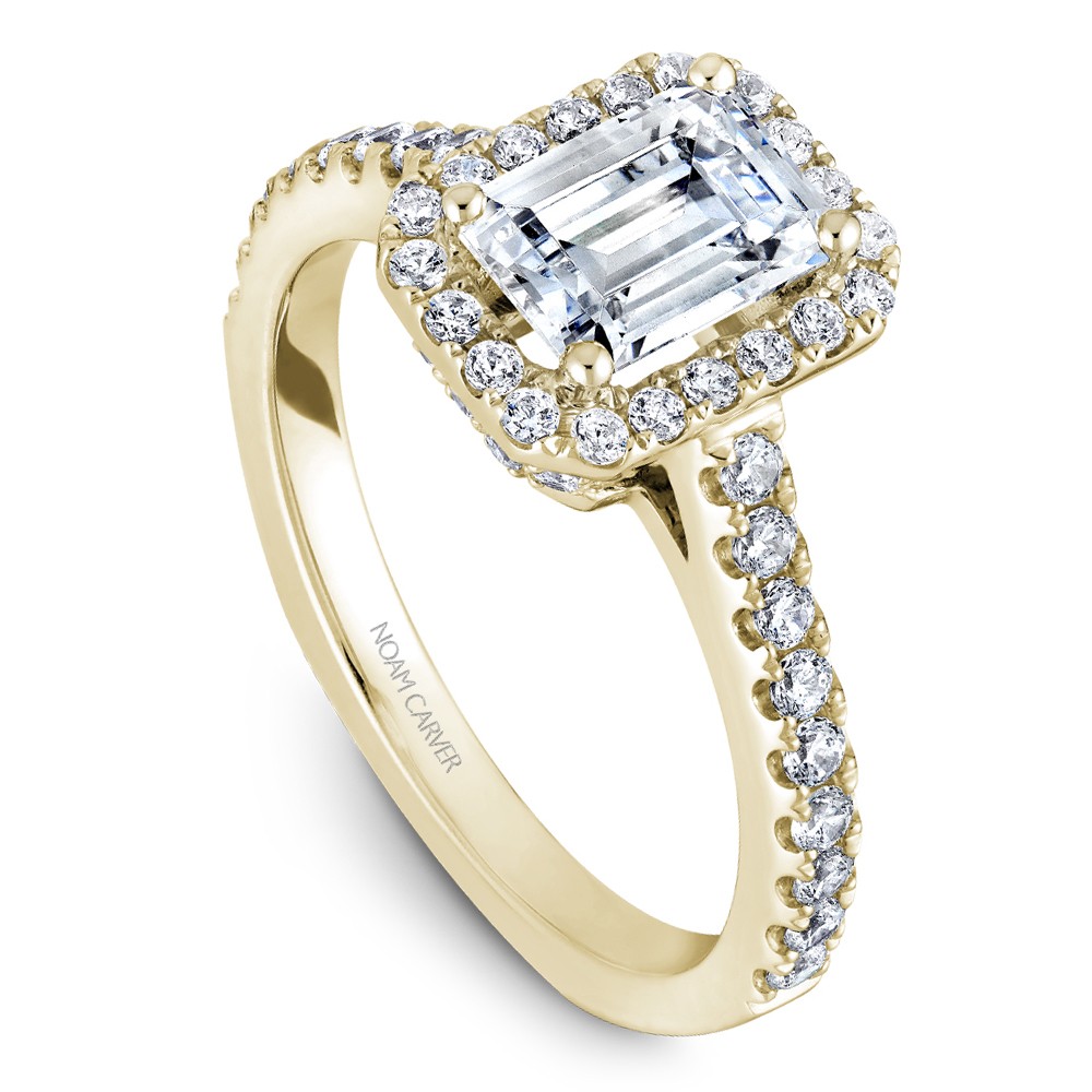 Noam Carver Semi Mount Engagement Ring