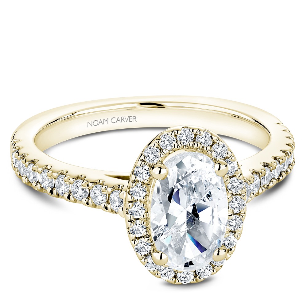 Noam Carver Semi Mount Engagement Ring