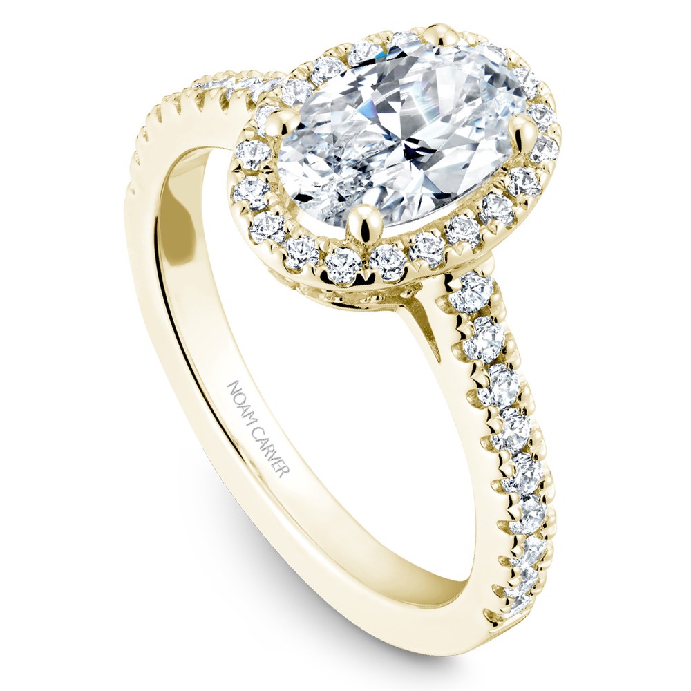 Noam Carver Semi Mount Engagement Ring