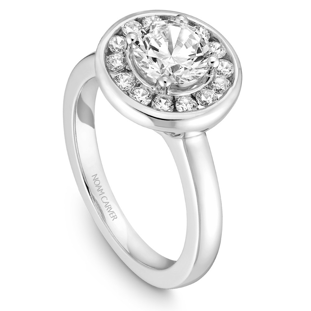 Noam Carver Semi Mount Engagement Ring