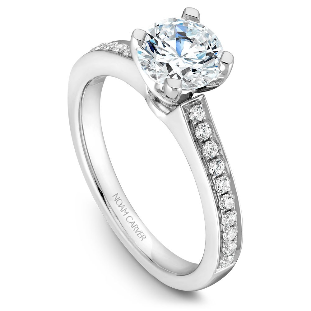Noam Carver Semi Mount Engagement Ring