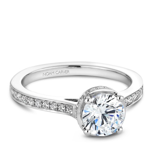 Noam Carver Semi Mount Engagement Ring