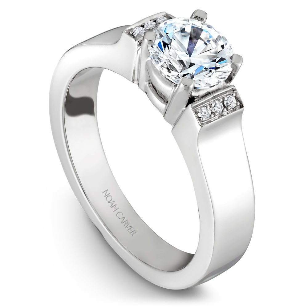 Noam Carver Semi Mount Engagement Ring