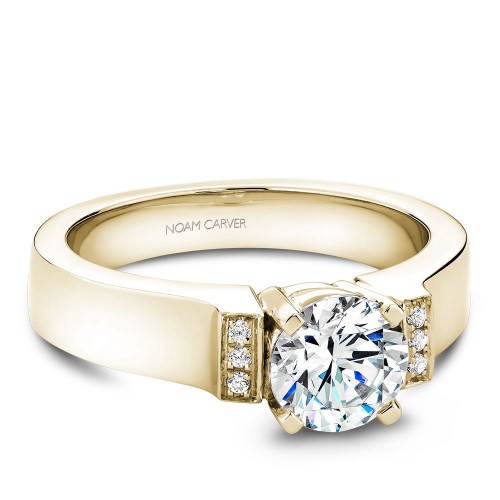 Noam Carver Semi Mount Engagement Ring