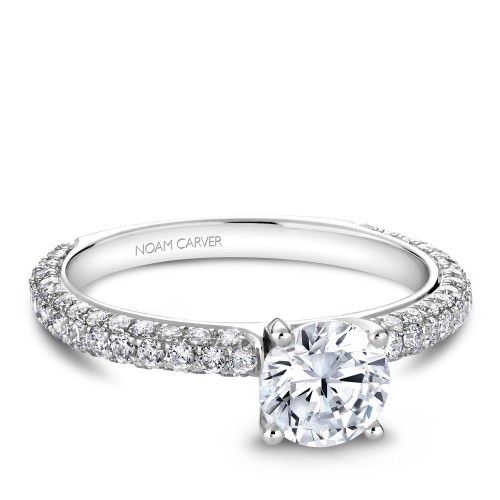 Noam Carver Semi Mount Engagement Ring