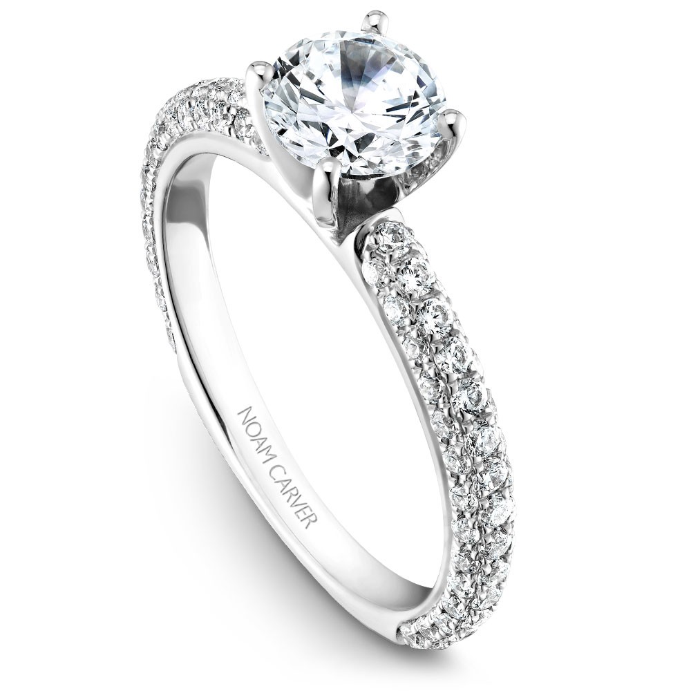 Noam Carver Semi Mount Engagement Ring