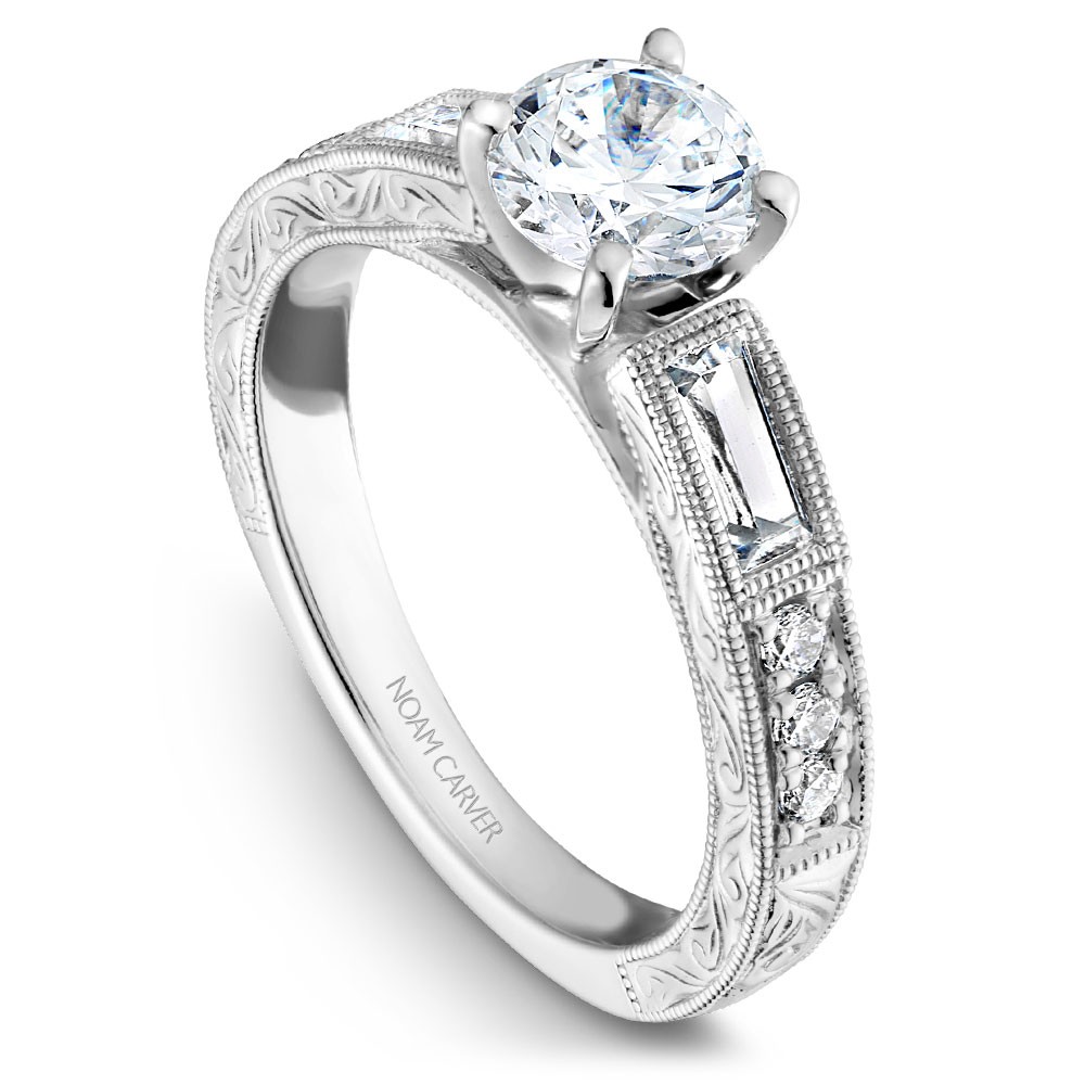 Noam Carver Semi Mount Engagement Ring