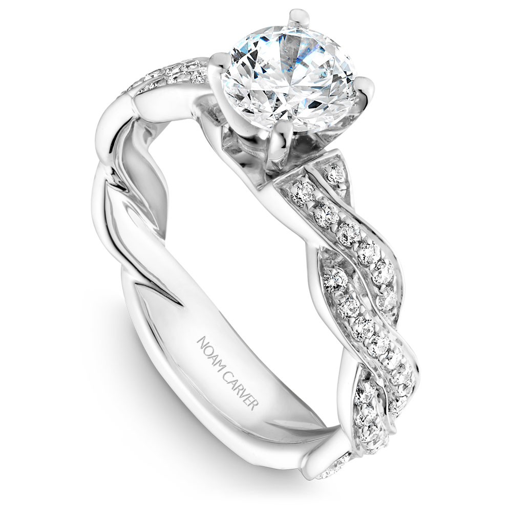 Noam Carver Semi Mount Engagement Ring