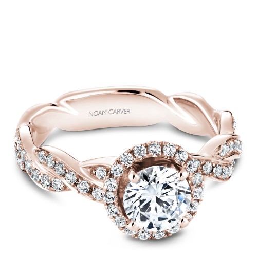 Noam Carver Semi Mount Engagement Ring