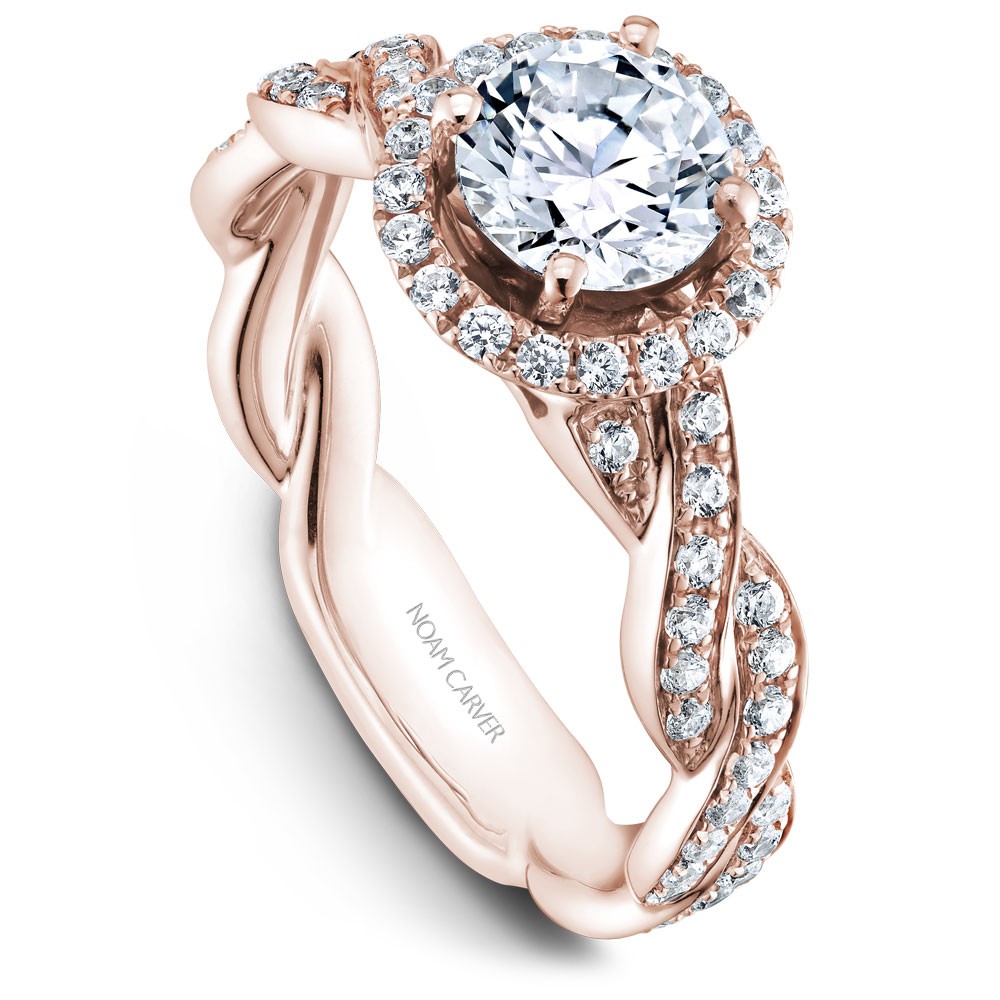 Noam Carver Semi Mount Engagement Ring