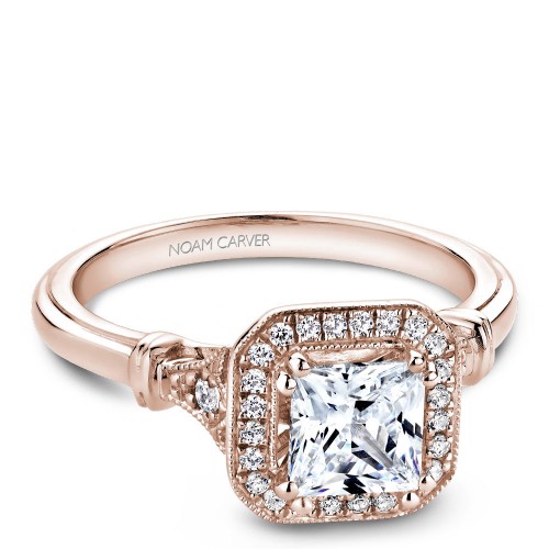 Noam Carver Semi Mount Engagement Ring