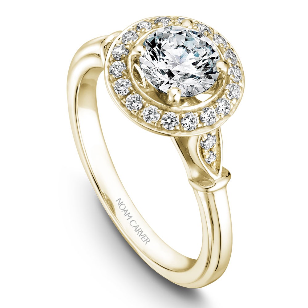 Noam Carver Semi Mount Engagement Ring