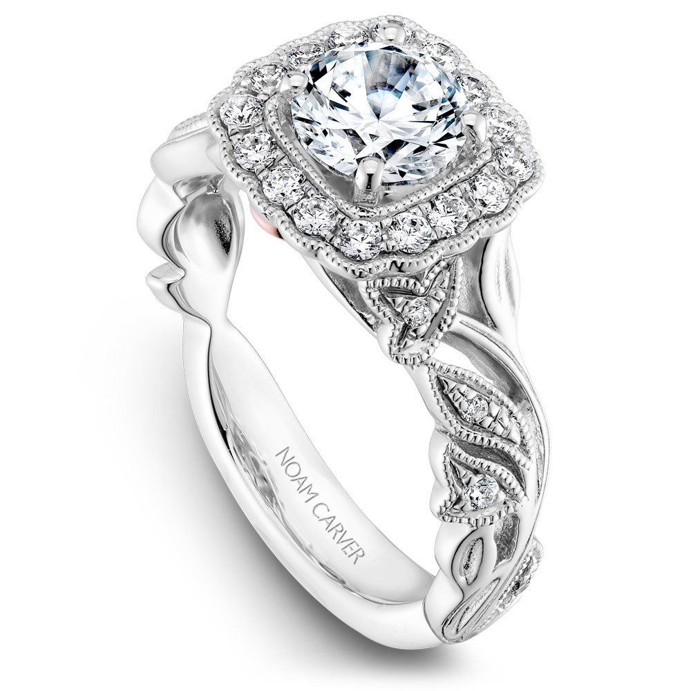 Noam Carver Semi Mount Engagement Ring