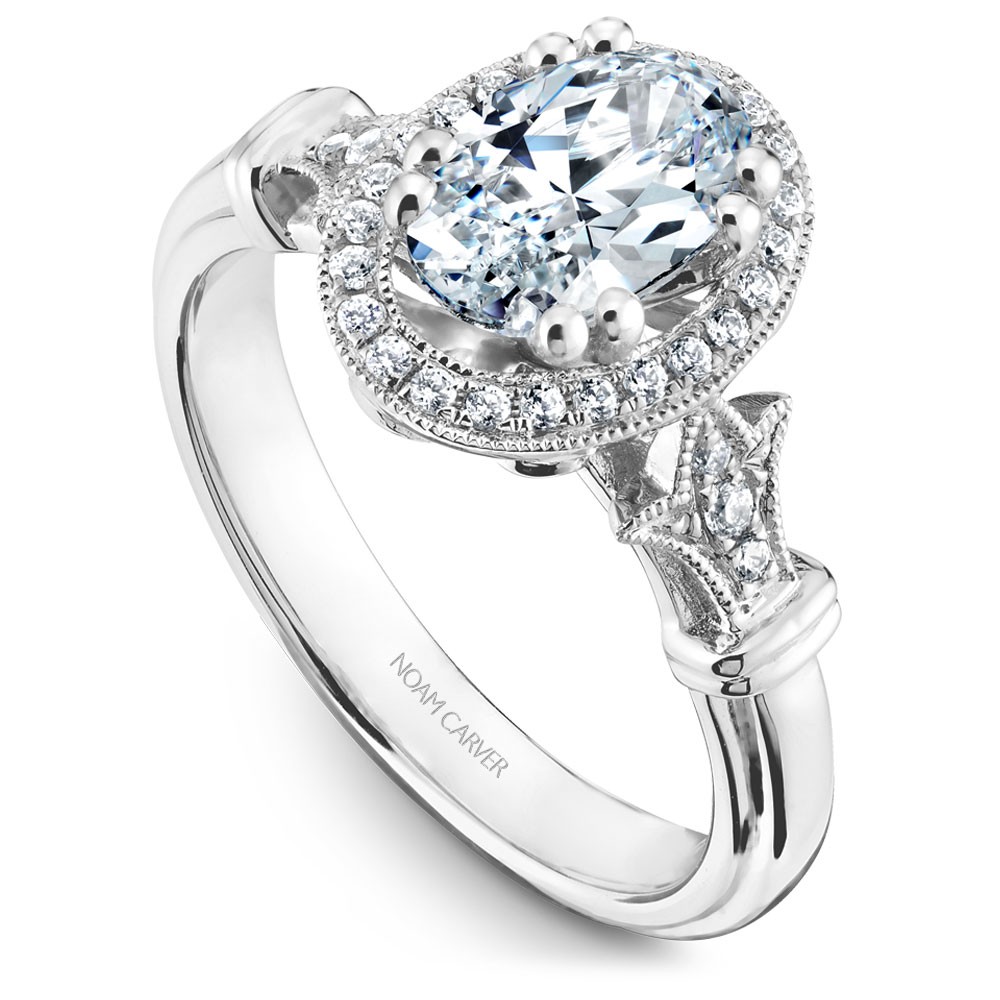 Noam Carver Semi Mount Engagement Ring