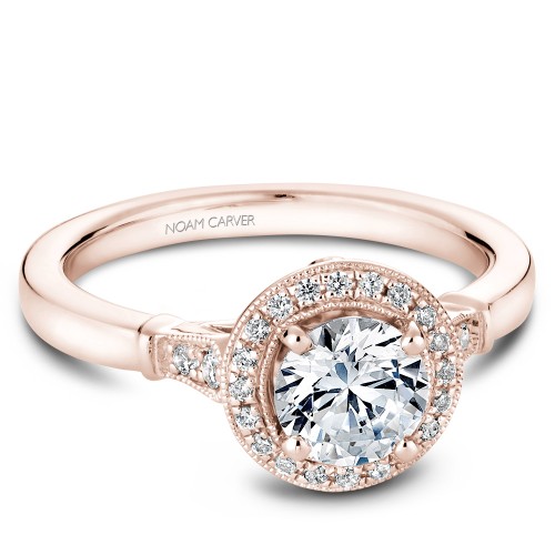 Noam Carver Semi Mount Engagement Ring