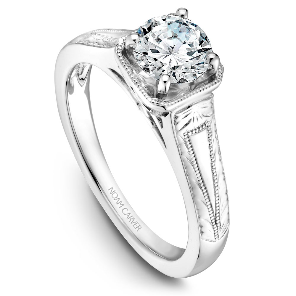 Noam Carver Semi Mount Engagement Ring